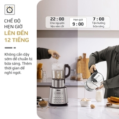 Máy Làm Sữa Hạt OLIVO X20 PLUS – Bản Nâng Cấp Có Tới 3 Chức Năng Nấu Sữa, Tạm Dừng Thông Minh