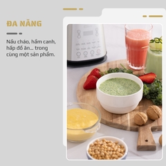 Máy Làm Sữa Hạt OLIVO X20 PLUS – Bản Nâng Cấp Có Tới 3 Chức Năng Nấu Sữa, Tạm Dừng Thông Minh