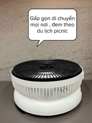 Quạt cây gấp gọn tích điện thông minh Elegant Germany