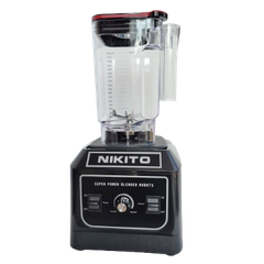 Máy Xay Sinh Tố Công Nghiệp NIKITO 5500W Nhật Bản Cối 2L Xay Rau Má,Tôm,Cua Cá, Nước Sốt,Sinh Tố Đá Xay,Bảo Hành 2 Năm