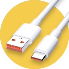 Cáp USB To C (Hàng Line Orange)