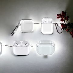 Ốp Airpods Trong Suốt ( Ốp dày - lâu ố vàng )