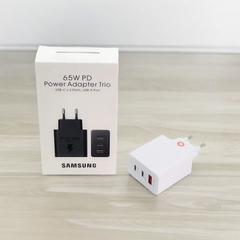 Cóc Power Adapter 65W PD( 2 Type C & 1 USB A )