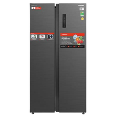 Tủ lạnh Toshiba Inverter 555 lít Side By Side GR-RS696WI-PMV(60)-AG