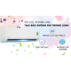 Máy lạnh Toshiba inverter 1hp RAS-H10H2KCVG-V
