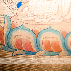 Thangka Đức Bổn Sư 44x55