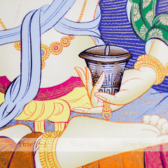 Thangka Đức Kim Cang Tát Đỏa 65x77