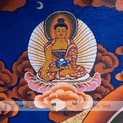 Thangka Đức Tara trắng 82x62