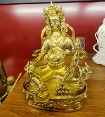 Tượng Đức Hoàng Thần Tài đồng Đài Loan 26cm