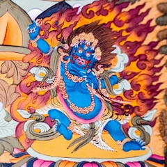 Tranh Thangka Đức Văn Thù Sư Lợi Bồ Tát (Manjushri) 53x66cm | Pháp Tạng