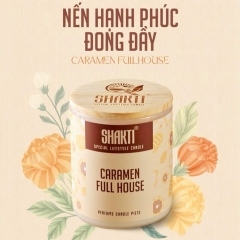 Nến Thơm Thiên Nhiên Shakti – Hương Nhẹ Thư Thái, Không Gian An Nhiên
