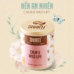 Nến Thơm Thiên Nhiên Shakti – Hương Nhẹ Thư Thái, Không Gian An Nhiên