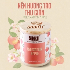 Nến Thơm Thiên Nhiên Shakti – Hương Nhẹ Thư Thái, Không Gian An Nhiên