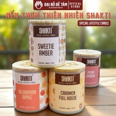 Nến Thơm Thiên Nhiên Shakti – Hương Nhẹ Thư Thái, Không Gian An Nhiên