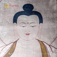 Thangka Đức Bổn Sư Vẽ Tay Tu Viện Gompa