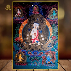 Thangka Đức Kim Cang Tát Đỏa 67x87