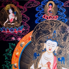 Thangka Đức Kim Cang Tát Đỏa 67x87