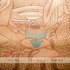 Thangka Đức Bổn Sư 44x55