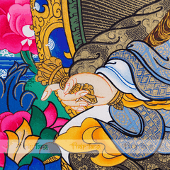 Thangka Đức Liên Hoa Sanh 89x69