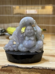 Tượng Đức Di Lặc ngọc phỉ thúy nguyên khối