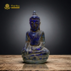 Tượng Phật Thích Ca Ngọc Naga Nguyên Khối Đa Sắc Linh Thiêng
