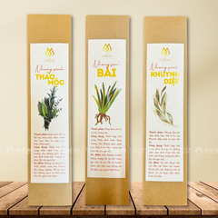 ComBo 3 Loại Nhang Thảo Mộc, Nhang Bài, Nhang Khuynh Diệp