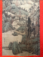 Tranh thủy mặc Cổ Bích Vân Sam