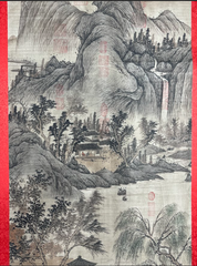 Tranh thủy mặc Thanh Suối Cổ Sơn