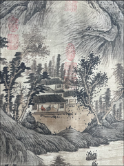 Tranh thủy mặc Thanh Suối Cổ Sơn