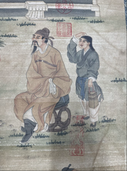 Tranh thủy mặc Thiền Lâm Đàm Đạo