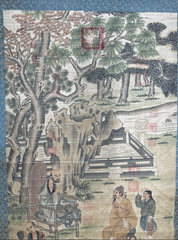 Tranh thủy mặc Thiền Lâm Đàm Đạo