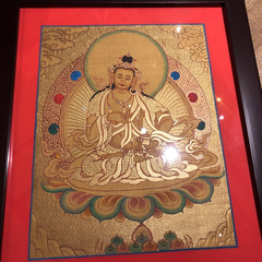 Thankga Đức Kim Cang Tát Đỏa 27x36