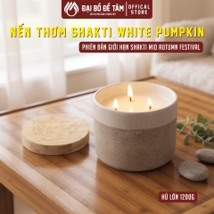 Nến Thơm Shakti White Pumpkin Hũ Lớn 1200g