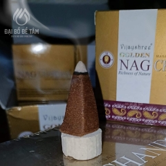 Nhang Trầm Nụ Ấn Độ Nag Golden Chandan Masala (Hộp 10 Nụ) | Siêu Thị Bồ Đề Tâm