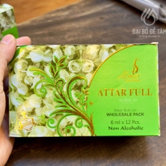 Tinh Dầu Hoa Lài Attar Full ấN Độ 6ml Không Cồn – Chai Lăn Tiện Dụng