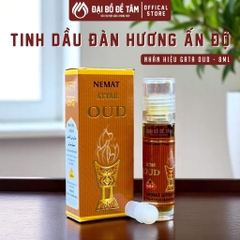 Tinh Dầu Đàn Hương Ấn Độ Gata Oud 8ml Dạng Lăn Tiện Dụng
