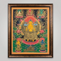 Tranh Thangka Bồ Tát Di Lặc – Maitreya Phật Tương Lai | Pháp Tạng