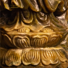 Tượng Bồ Tát Quán Thế Âm Đá Sùng Đô Việt Nam 55cm – Đá Quý Hiếm Nguyên Khối