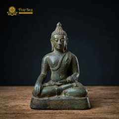 Tượng Phật Thích Ca Đồng Thái Lan Xưa Sưu Tầm (10-20cm)
