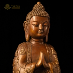 Tượng Phật Thích Ca Mâu Ni Đồng Đài Loan Khoác Y 81 Vị Phật