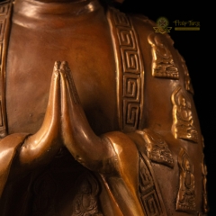 Tượng Phật Thích Ca Mâu Ni Đồng Đài Loan Khoác Y 81 Vị Phật