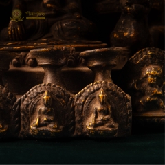 Tượng Phật Thích Ca Mâu Ni Gỗ Nepal Xưa 40cm