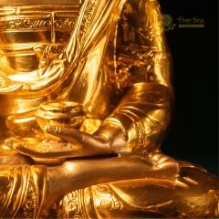 Tượng Phật Thích Ca Mâu Ni Mạ Vàng Ấn Độ 36cm