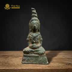 Tượng Phật Thích Ca Đồng Thái Lan Xưa Sưu Tầm (10-20cm)