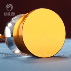 Tháp Đựng Xá Lợi Hợp Kim Đồng + Nhựa Trong | Trang Trí Bàn Thờ, Quà Tặng Tâm Linh