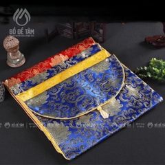 Túi Vải Gấm Đựng Kinh Sách Họa Tiết Phật Giáo Trang Trọng | Siêu Thị Bồ Đề Tâm