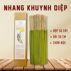 Nhang Thảo Mộc Tự Nhiên Hộp 50 Cây, Ít Khói, Thơm Mát, An Toàn | Siêu Thị Bồ Đề Tâm