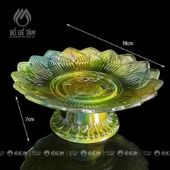 Bộ Thờ Cúng Lưu Ly Xanh Hoa Sen – Bàn Thờ Phật, Gia Tiên, Thần Tài