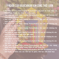 Decal Kalachakra, Miếng Dán Kim Cang Thời Luân Bảo Hộ Bình An