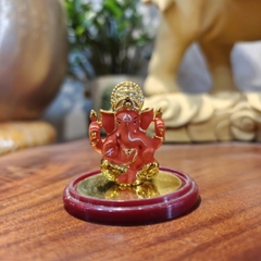 Tượng Đức Hoan Hỷ Thiên Ganesha gốm